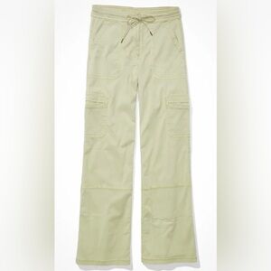 NWOT Women's AE Stretch Baggy Wide Leg Pant